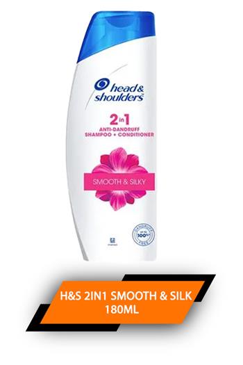 H&s 2in1 Smooth & Silky 180ml